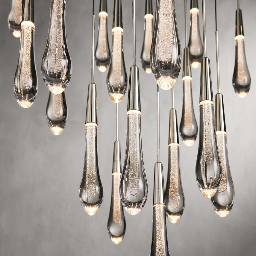 Eilis Crystal Round Chandelier 17" 24" 36" 58"