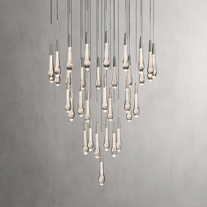 Eilis Crystal Round Chandelier 17" 24" 36" 58"