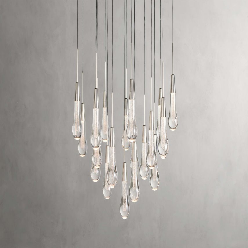 Eilis Crystal Round Chandelier 17" 24" 36" 58"