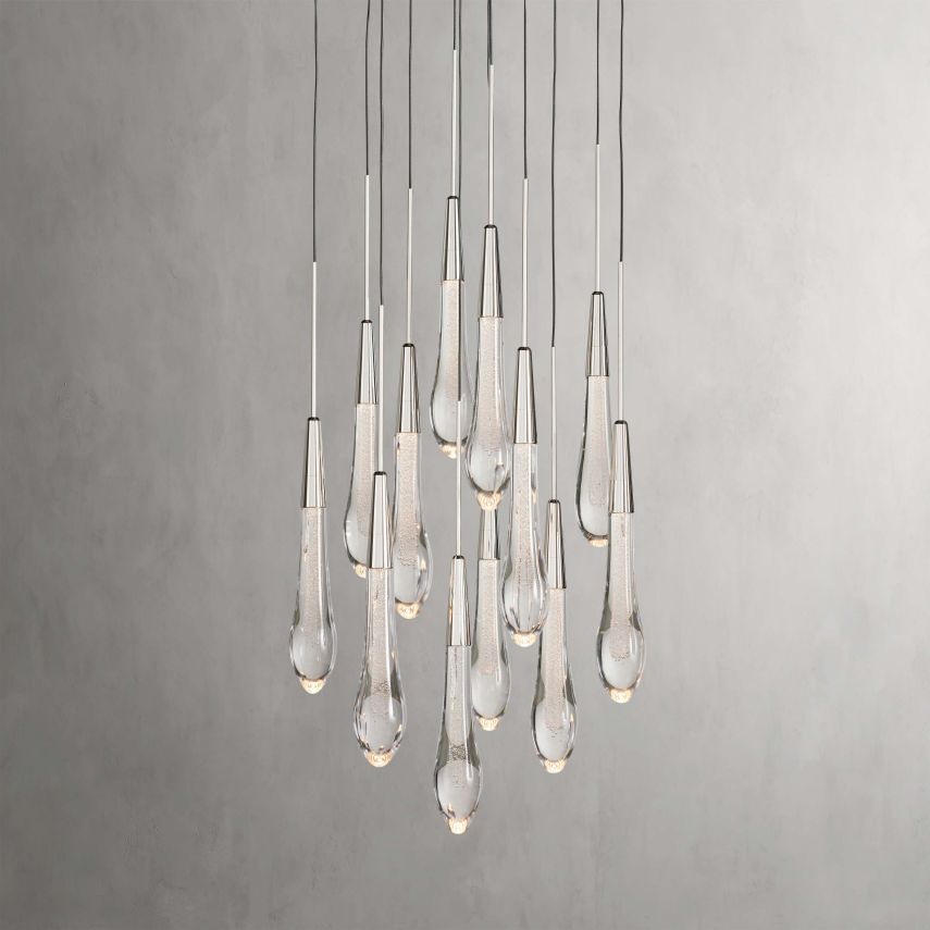Eilis Crystal Round Chandelier 17" 24" 36" 58"