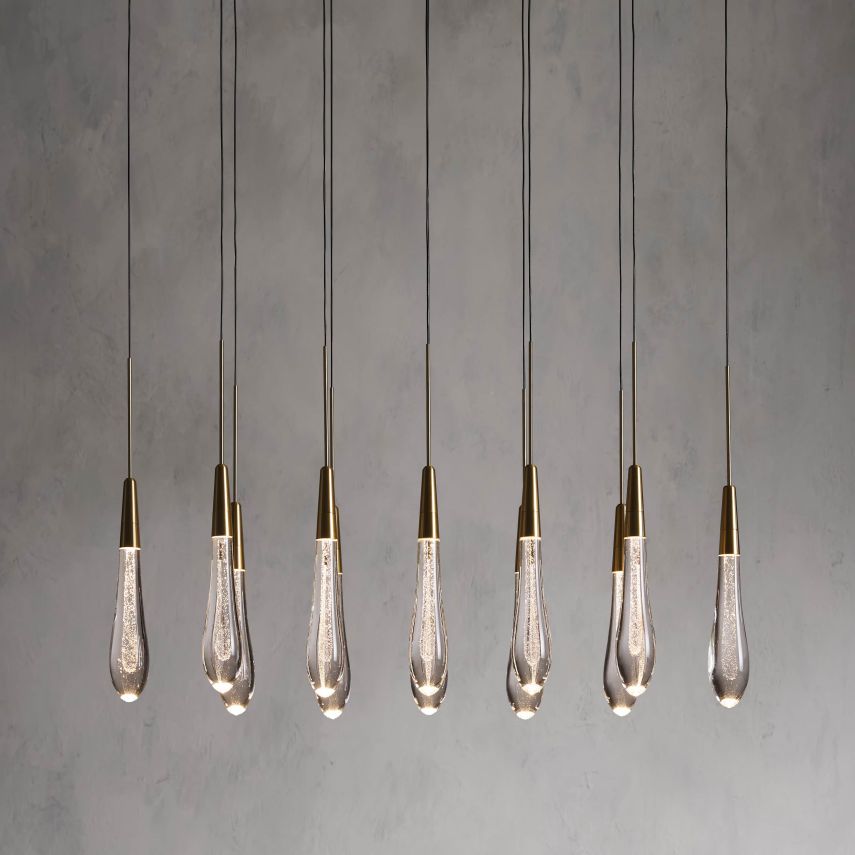 Eilis Crystal Linear Chandelier