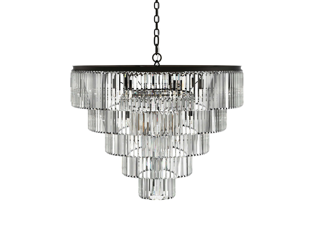 Tasunke Crystal Round Chandelier