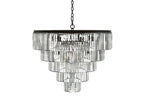 Tasunke Crystal Round Chandelier
