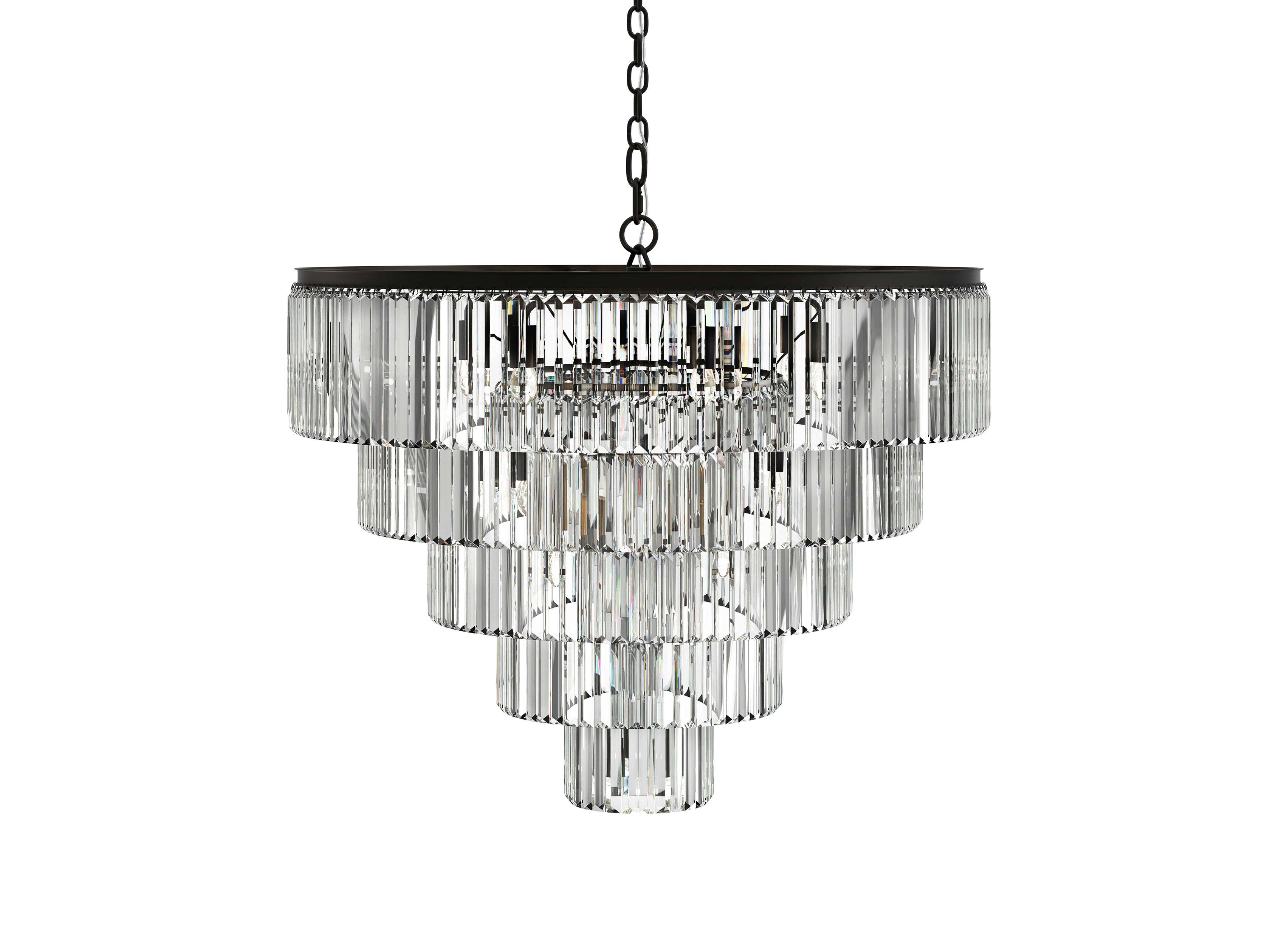 Tasunke Crystal Round Chandelier