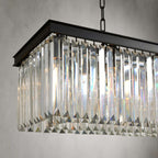 Tasunke Crystal Rectangular Chandelier
