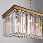 Tasunke Crystal Rectangular Chandelier