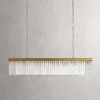 Tasunke Crystal Rectangular Chandelier