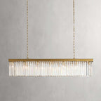 Tasunke Crystal Rectangular Chandelier