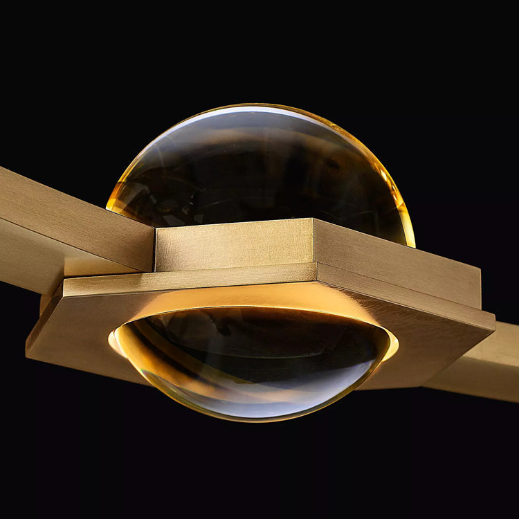 Planet Round Chandelier - Yami Lightings