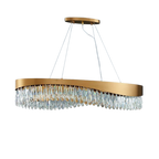 Ariana OvaL Crystal Chandelier - Yami Lightings