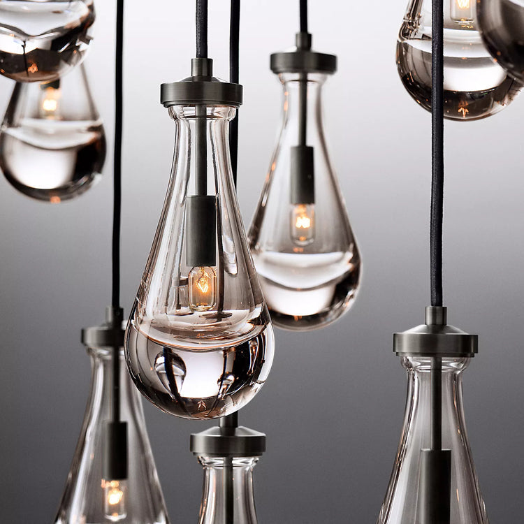 Raindrop Linear Chandelier 54" - Yami Lightings