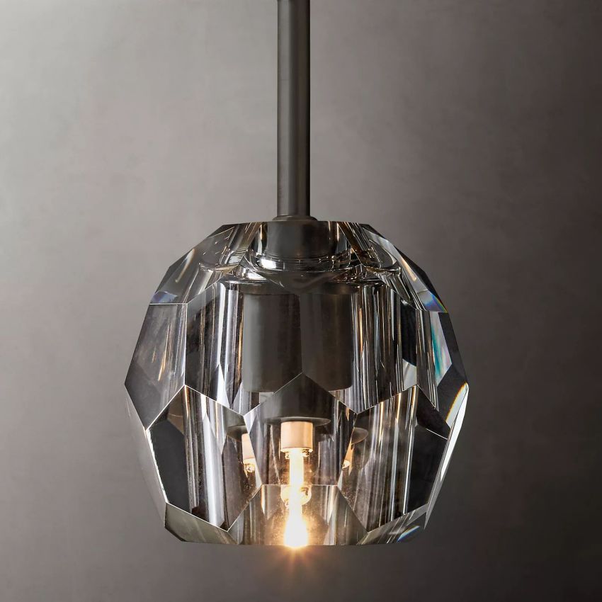 Belle De Crystal Rod Pendants - Yami Lightings
