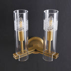 Cynthia Double Sconce Brass - Yami Lightings
