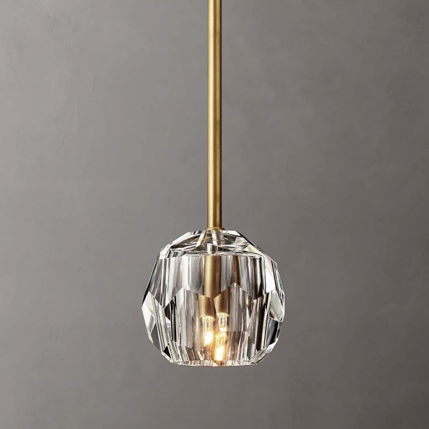 Belle De Crystal Rod Pendants - Yami Lightings