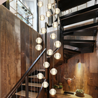 Adonis Suspension Water Drop Chandelier - Yami Lightings