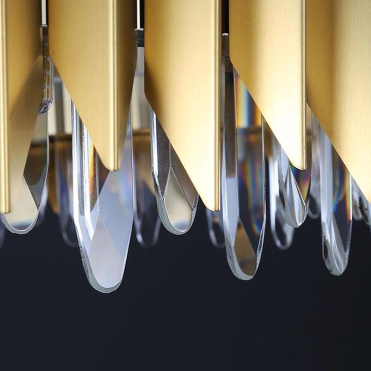 Flavian Halo Crystal Chandelier - Yami Lightings