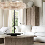 Luxury Crystal Halo Round Chandelier - Yami Lightings