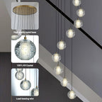 Pearl Ball 14-Light High Ceiling Chandelier