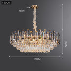 Rosalind Chandelier Light Luxury - Yami Lightings
