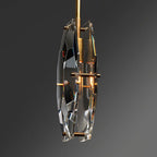 Simple Faceted Crystal Pendant - Yami Lightings