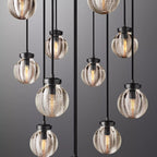 Pearl Round Chandelier - Yami Lightings