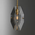 Simple Faceted Crystal Pendant - Yami Lightings