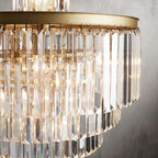 Tasunke Crystal Round Chandelier
