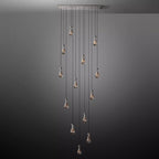Raindrop Linear Chandelier 54" - Yami Lightings