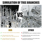 Snow Tree Branch Crystal Gold/Silver Chandelier for All Rooms 40''