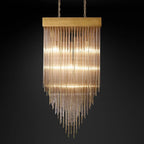 Cascade Square Chandelier 30" - Yami Lightings