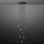Raindrop Round Chandelier D36" - Yami Lightings