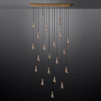 Raindrop Linear Chandelier 72" - Yami Lightings