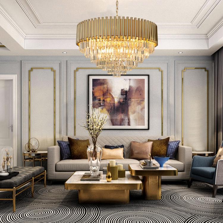 Callistenes Clear Crystal Chandelier - Yami Lightings