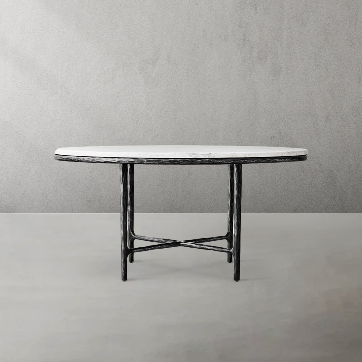 Thaddeus Marble Round Dining Table