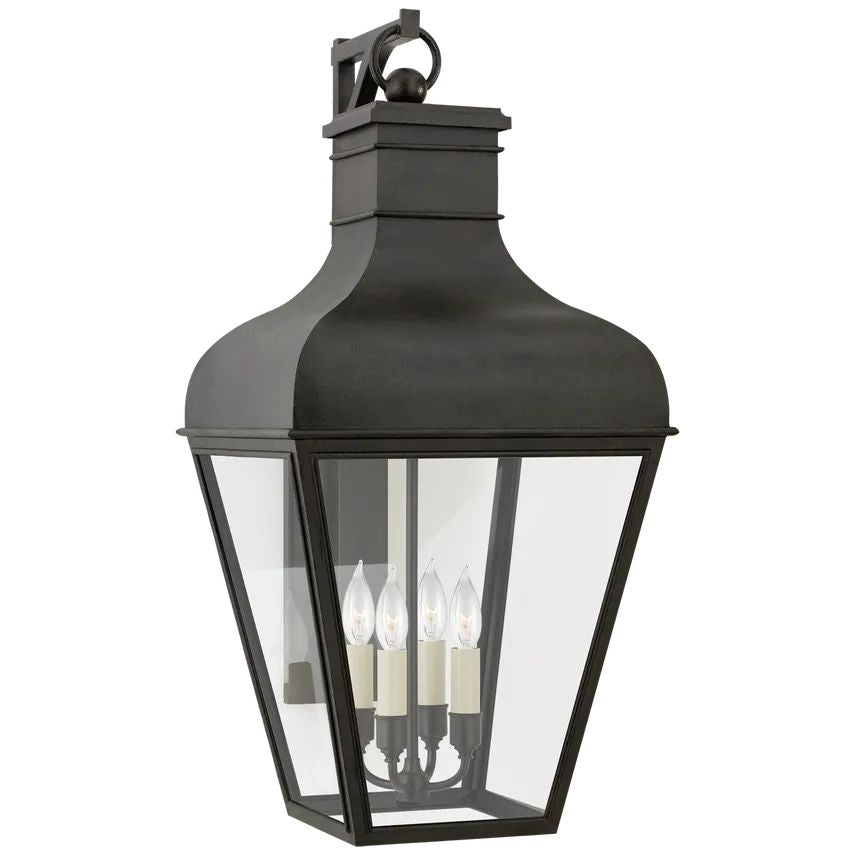 Gemma Large Lantern Wall Sconce Outdoor