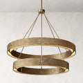 Vouvray Two-Tier Round Chandelier 60"