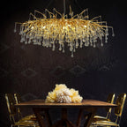 Raindrop Tree Branch Chandelier 23" 47"