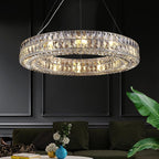 K9 Crystal Round/Rectangular Chandelier 32" 61"