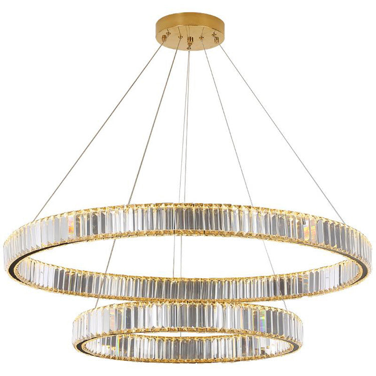 Dorothy Modern Crystal Ring Chandelier - Yami Lightings