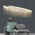 Bunny Dynamic Aluminum Chain Tassel Chandelier - Yami Lightings