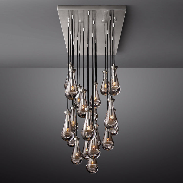 Raindrop Linear Chandelier 72" - Yami Lightings