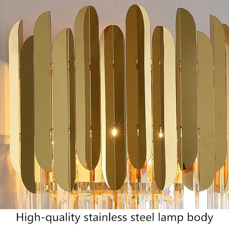 Kubica Crystal Wall Sconce - Yami Lightings