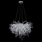 Doris Silver Branch Chandelier Light Fixture - Yami Lightings