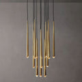 Artemis Round Tapered Tubular Chandelier 24" - Yami Lightings