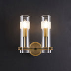 Cynthia Double Sconce Brass - Yami Lightings