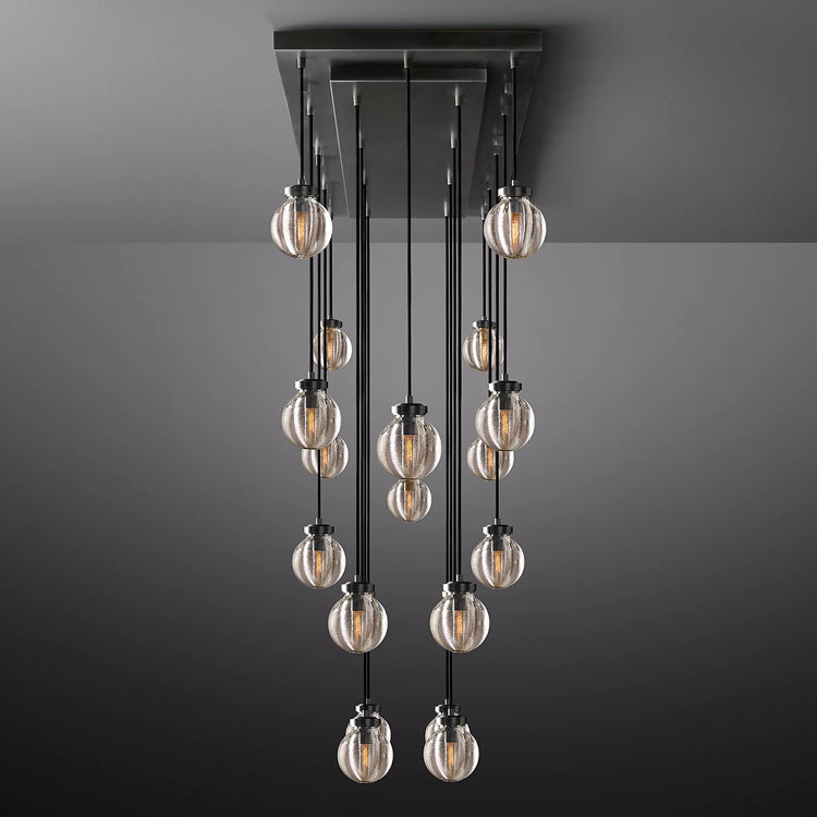 Pearl Linear Chandelier - Yami Lightings