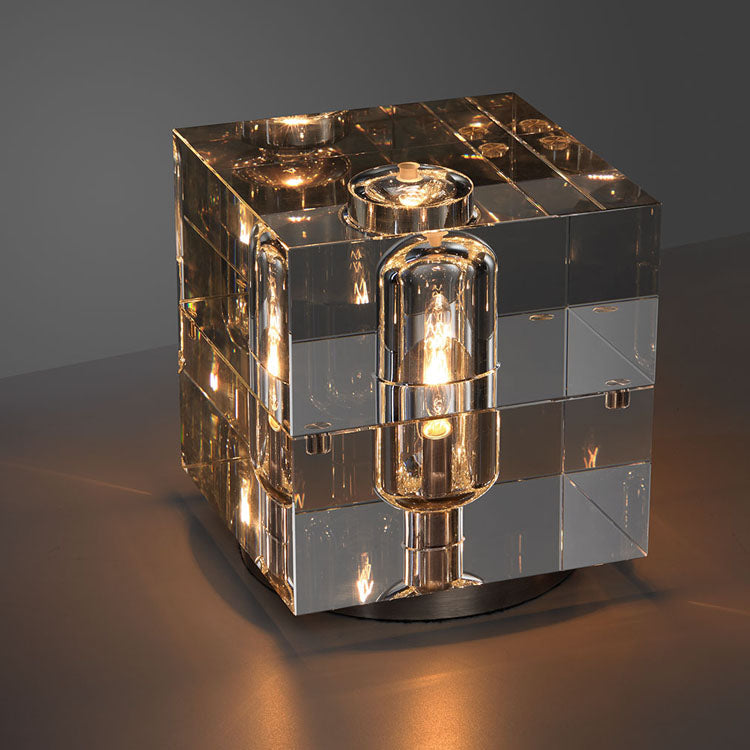 Square Crystal Table Lamp - Yami Lightings