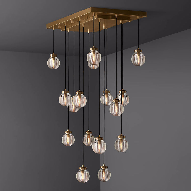 Pearl Linear Chandelier - Yami Lightings