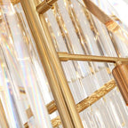 Elian Gillani 2-Story Crystal Chandelier （White Light） - Yami Lightings