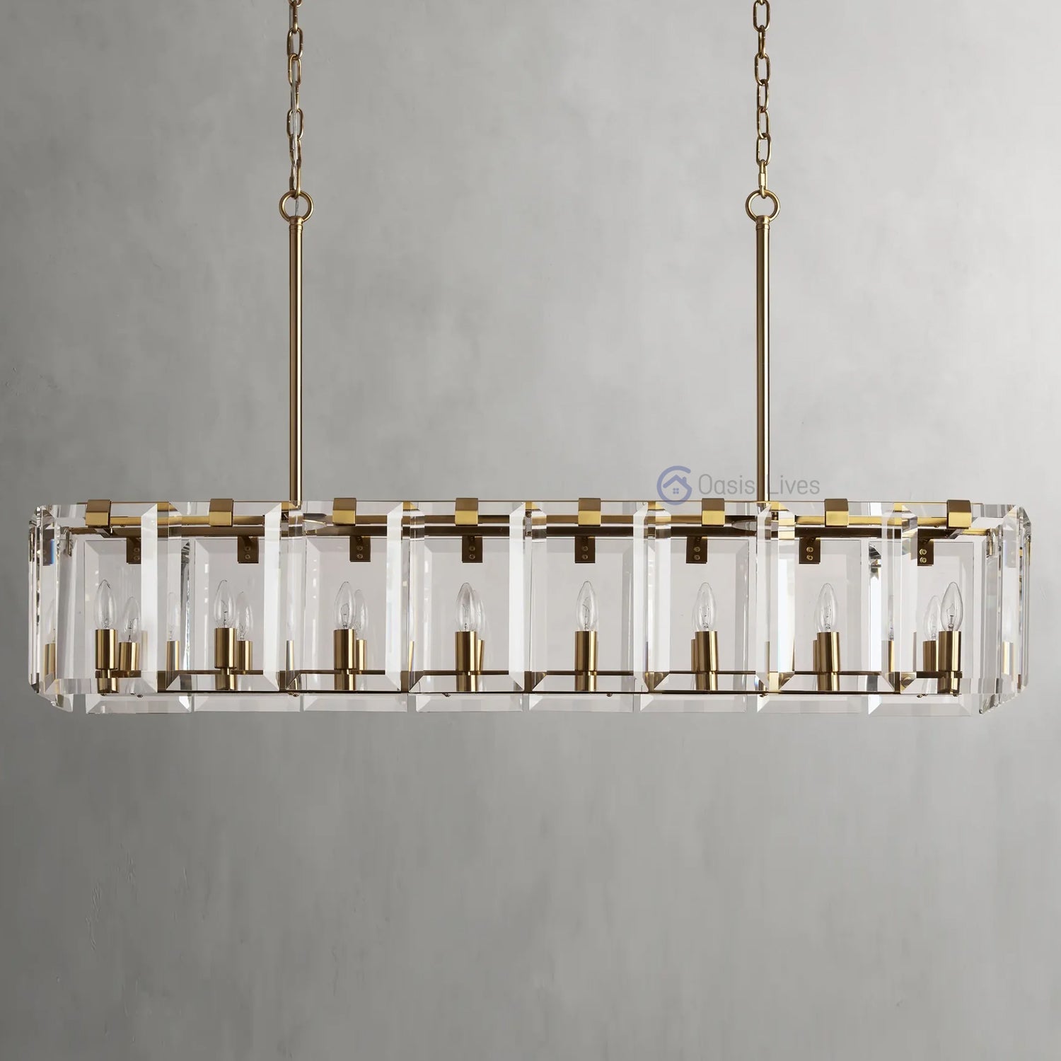 Morden Amaya Rectangular Chandelier